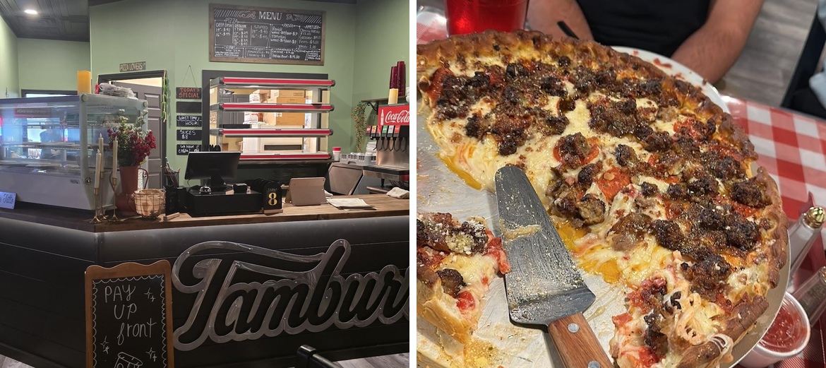 Tamburrino pizzeria Menu
